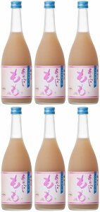 【ノンアルコール飲料】梅乃宿 ノンアルコール あらごしもも 720ml×6本セット!ALC 0.00度※ギフト包装不可商品