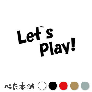 �J�b�e�B���O�X�e�b�J�[ Lets Play! ���b�c�v���C �X�|�[�c �� �o�C�N �Q�[�� �p�\�R�� ���킢�� ������� �p�� ���� �傫��