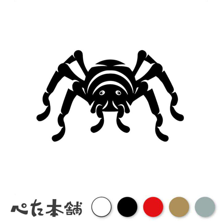 楽天市場】カッティングステッカー 蜘蛛 (D) クモ スパイダー 虫 昆虫 