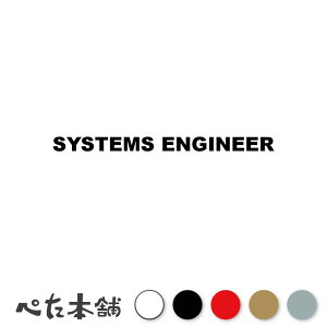 JbeBOXebJ[ SYSTEMS ENGINEER VXeGWjA V[ p E  傫