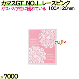 カマスGT　NO.1　レースピンク 7000枚（100枚×70）／ケース【0805947】 ラッピング 洋菓子　和菓子