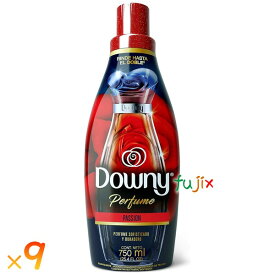 メキシコダウニー パッション 6750mL（750ml×9本）／ケース P&G IPG9910 柔軟剤 非濃縮 downy