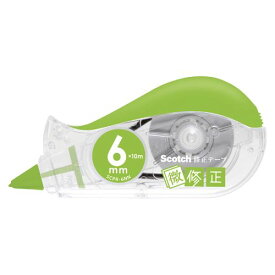 （まとめ買い）スリーエム スコッチ(R)修正テープ本体 微修正 SCPD-6NN 00013644 〔10個セット〕【北海道・沖縄・離島配送不可】