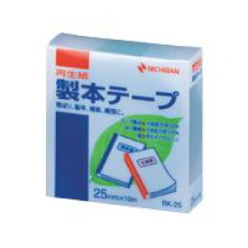 （まとめ買い）ニチバン 製本テープ BK-25 緑 25X10 BK-25-3 ミドリ 00033334 〔10個セット〕【北海道・沖縄・離島配送不可】