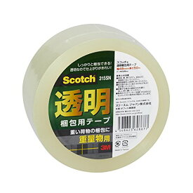 （まとめ買い）スリーエム スコッチ透明梱包用テープ315SN 315SN 00011323 〔×5〕【北海道・沖縄・離島配送不可】
