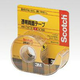 （まとめ買い）スリーエム 透明両面テープ(小巻) W-18 00004591 〔5巻セット〕【北海道・沖縄・離島配送不可】