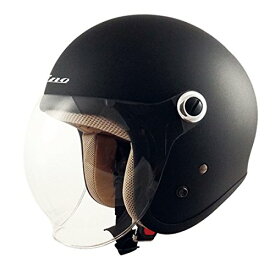 TNK工業 スピードピット ジェット型ヘルメット GS-6 マッドブラック サイズ:LADY'S FREE(57-58cm未満) 51197.0【代引不可】【北海道・沖縄・離島配送不可】