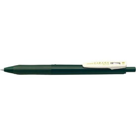 （まとめ）ゼブラ ゲルインクボールペン サラサクリップ 0.5mm グリーンブラック JJ15-VGB 〔まとめ買い10本セット〕【北海道・沖縄・離島配送不可】