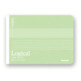 （まとめ買い）ナカバヤシ ロジカル・ケアタッチ・抗ウイルス表紙ノート B6ヨコサイズ B罫 NB605E-B 〔10冊セット〕 【北海道・沖縄・離島配送不可】