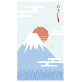（まとめ買い）ササガワ のし袋 縁起もん 五型 富士山 ふじさん 5枚入 5-3870 〔×5〕 【北海道・沖縄・離島配送不可】