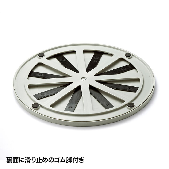 楽天市場】（まとめ買い）サンワサプライ 回転台 直径330mm CR-16K 