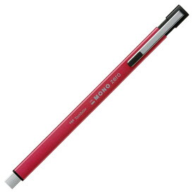【メール便発送】トンボ鉛筆 ホルダー消しゴム モノゼロメタル 角型 ピンク EH-KUMS81 〔1本〕【代引不可】