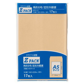 （まとめ買い）マルアイ クラフト封筒Z 角6 85G PK-Z6 〔×60〕【北海道・沖縄・離島配送不可】