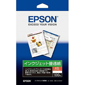 【メール便発送】エプソン インクジェット普通紙 A5 100枚 KA5100NP【代引不可】