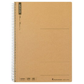 （まとめ買い）マルマン スパイラルノート B5 無地 80枚 N226ES 〔5冊セット〕【北海道・沖縄・離島配送不可】