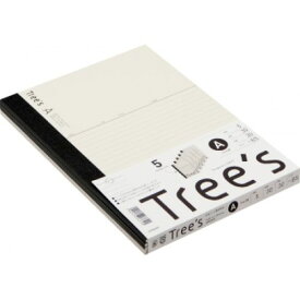 【メール便発送】キョクトウ ノート Tree's セミB5 A罫 7mm横罫 30枚 クリーム 5冊パック UTR3A05 【代引不可】