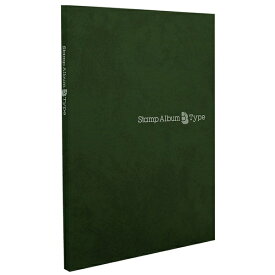 （まとめ買い）テージー スタンプアルバム Bタイプ B5 タテ型 台紙8枚・6段ポケット 緑 SB-33-03 〔3冊セット〕 【北海道・沖縄・離島配送不可】