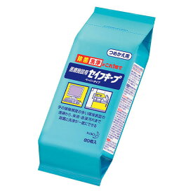 （まとめ買い）花王 医療施設用 セイフキープ ペーパータイプ つめかえ用 80枚 業務用 除菌・洗浄 505965 〔×5〕 【北海道・沖縄・離島配送不可】