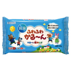 （まとめ買い）デビカ ふわふわかるーん 手に付きにくい粘土 紙ねんど 100g 093187 〔10個セット〕 【北海道・沖縄・離島配送不可】