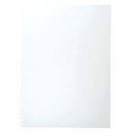 【メール便発送】リヒトラブ ツィストリング製本用表紙 A4 乳白 N-1835-1 00023342【代引不可】