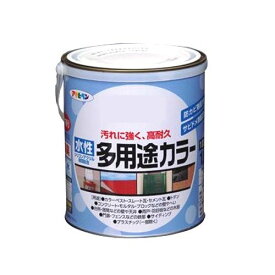 （まとめ買い）アサヒペン 水性多用途カラー 1.6L ベージュ 〔3缶セット〕【北海道・沖縄・離島配送不可】