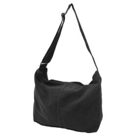 Rename ウォッシュ加工 アジャスターベルト付き キャンバス ショルダーバッグ ブラック RSH22032 【北海道・沖縄・離島配送不可】