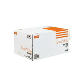 （まとめ） TANOSEE PPC用紙 Pure White A4 1箱（5000枚：500枚×10冊） 〔×10セット〕【代引不可】【北海道・沖縄・離島配送不可】