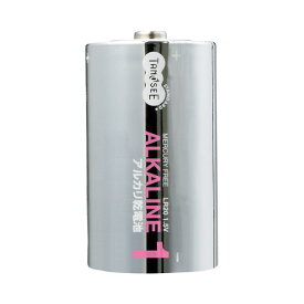 （まとめ） TANOSEE アルカリ乾電池 単1形 1セット（10本：2本×5パック） 〔×3セット〕 【北海道・沖縄・離島配送不可】
