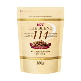 （まとめ）UCC ザ・ブレンド 114 詰替用180g 1袋〔×10セット〕 【北海道・沖縄・離島配送不可】