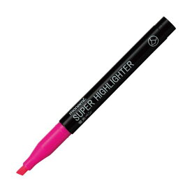 （まとめ） モナミ 蛍光ペン SUPERHIGHLIGHTER 桃 18402 1本 〔×100セット〕【代引不可】【北海道・沖縄・離島配送不可】