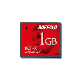 (まとめ）バッファロー コンパクトフラッシュ 1GB RCF-X1GY 1枚〔×3セット〕【代引不可】【北海道・沖縄・離島配送不可】