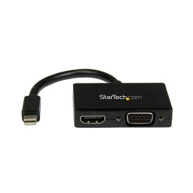 (まとめ）StarTech MiniDisplayPort接続トラベルA/Vアダプタ MDP2HDVGA 1台〔×3セット〕【代引不可】【北海道・沖縄・離島配送不可】