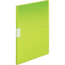 （まとめ買い）コクヨ ファイル クリヤーブック MOTTE A4 20枚ポケット黄緑 ラ-LM20LG 〔10冊セット〕【北海道・沖縄・離島配送不可】