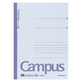 （まとめ買い）コクヨ キャンパスノート A4 極太横罫 30枚 ノ-203UL 〔10冊セット〕【北海道・沖縄・離島配送不可】