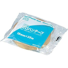 （まとめ買い）コクヨ セロハンテープ 大巻き Sパック 18mm×35m T-SS18N 〔10巻セット〕【北海道・沖縄・離島配送不可】