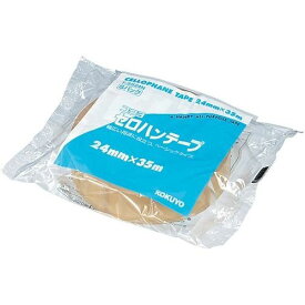 （まとめ買い）コクヨ セロハンテープ 大巻き Sパック 24mm×35m T-SS24N 〔10巻セット〕【北海道・沖縄・離島配送不可】