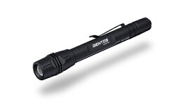 【在庫処分特価】GENTOS(ジェントス) LEDペンライト ハイブリッド式(専用充電池/単4電池) 130ルーメン Gシリーズ GF-104RG 【北海道・沖縄・離島配送不可】