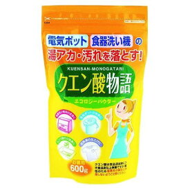 日本製 japan 紀陽除虫菊 クエン酸物語 600g〔まとめ買い10個セット〕 K-2045【代引不可】【北海道・沖縄・離島配送不可】