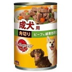 （まとめ買い）ペディグリー P16 成犬用 旨みビーフ&緑黄色野菜・スープ仕立て 400g 犬用缶詰 ドッグフード 〔×24〕【代引不可】【北海道・沖縄・離島配送不可】