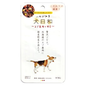 （まとめ買い）わんわん 犬日和 エゾ鹿肉と野菜 60g 犬用フード 〔×30〕 【北海道・沖縄・離島配送不可】