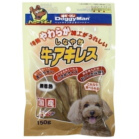 （まとめ買い）ドギーマン しなやか牛アキレス 150g 犬用おやつ 〔×6〕 【北海道・沖縄・離島配送不可】