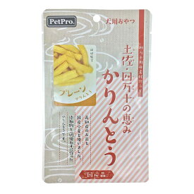 （まとめ買い）ペットプロジャパン ペットプロ 土佐・四万十の恵み かりんとう プレーン 40g 犬用おやつ 〔×8〕 【北海道・沖縄・離島配送不可】