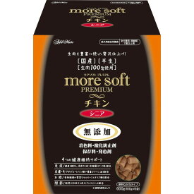 （まとめ買い）アドメイト more soft プレミアム チキン シニア 600g 犬用フード 〔×3〕 【北海道・沖縄・離島配送不可】