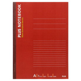 （まとめ買い）プラス ノートブック セミB5 A罫 30枚 NO-003AS 〔10冊セット〕 【北海道・沖縄・離島配送不可】