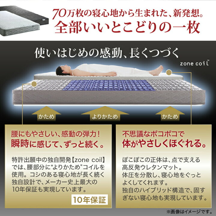 楽天市場】棚・コンセント付き 引き出し収納ベッド 〔エヴァーX 