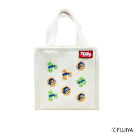 不二家 公式 不二家ミルキー さがら刺繍ランチバッグ 保冷保温機能付き（黄）