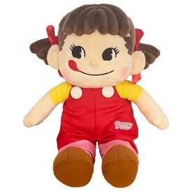 不二家 公式 ペコちゃんぬいぐるみ（peko）ポリエステル 子供 子ども ふわふわ ギフト 癒し ペコちゃん ペコ ぺこちゃん