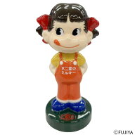 不二家 公式 陶器製ペコちゃん首振り人形 ペコちゃん かわいい 首振り人形 ミルキー