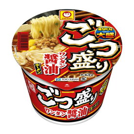 マルちゃん　ごつ盛り　ワンタン醤油ラーメン 117g×12 個入り（1ケース） (KT)