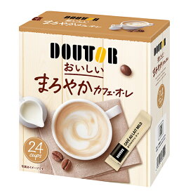 ドトールコーヒー　まろやかカフェオレ 24本×6個　2ケースセット(計12個)（KK）
